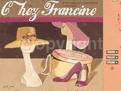 Chez Francine by Steff Green Pricing Limited Edition Print image