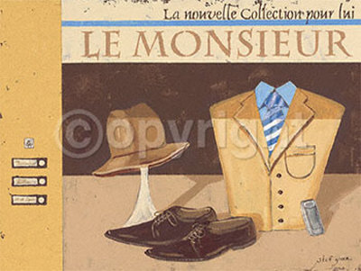 Le Monsieur by Steff Green Pricing Limited Edition Print image