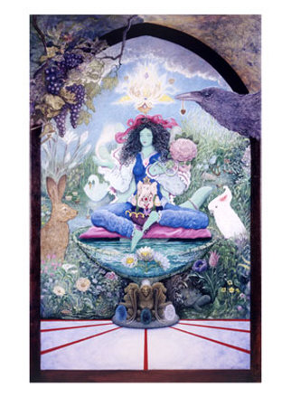 Green Tara - Heart's Generosity by Heidi Hanson Pricing Limited Edition Print image