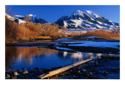 Emigrant Peak In The Absaroka Ranges, Paradise Valley, Montana, Usa by Carol Polich Pricing Limited Edition Print image