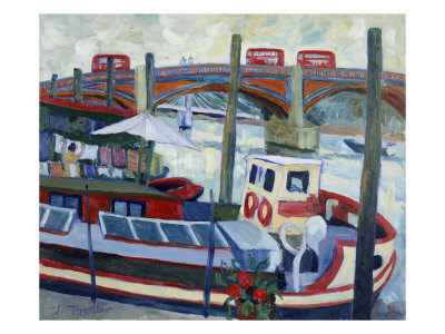 Albert Bridge London by Josephine Trotter Pricing Limited Edition Print image