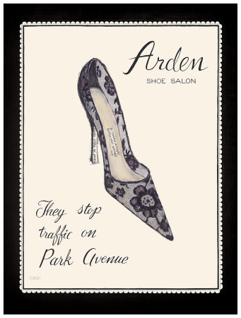 Arden Shoe Salon by Emily Adams Pricing Limited Edition Print image