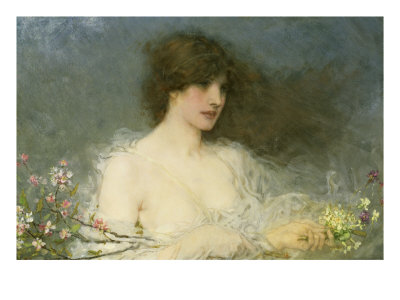 A Spring Idyll by George Henry Boughton Pricing Limited Edition Print image