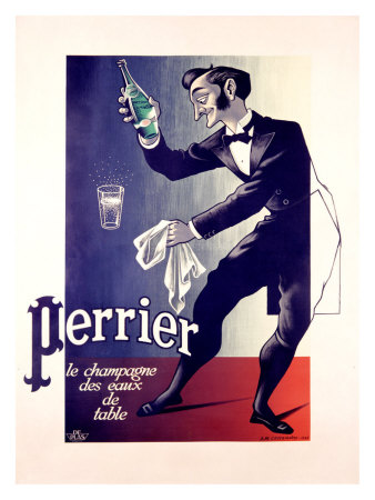 Perrier Mineral Water by Adolphe Mouron Cassandre Pricing Limited Edition Print image
