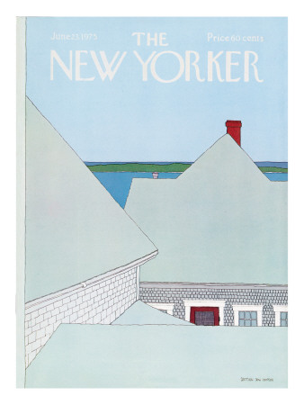 The New Yorker Cover - June 23, 1975 by Gretchen Dow Simpson Pricing Limited Edition Print image