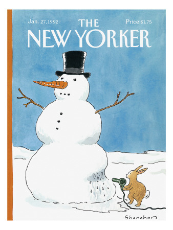 The New Yorker Cover - January 27, 1992 by Danny Shanahan Pricing Limited Edition Print image