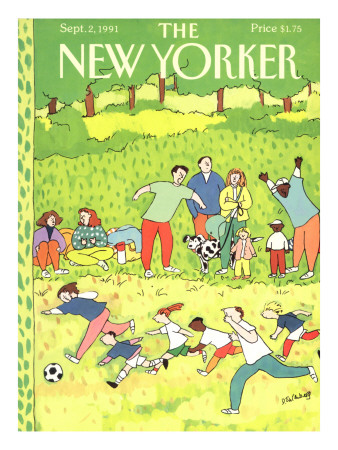 The New Yorker Cover - September 2, 1991 by Devera Ehrenberg Pricing Limited Edition Print image