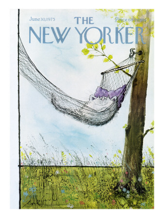The New Yorker Cover - June 30, 1975 by Ronald Searle Pricing Limited Edition Print image
