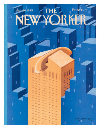 The New Yorker Cover - January 30, 1989 by Kathy Osborn Pricing Limited Edition Print image