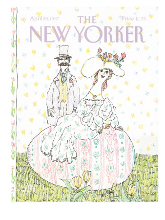 The New Yorker Cover - April 20, 1987 by William Steig Pricing Limited Edition Print image