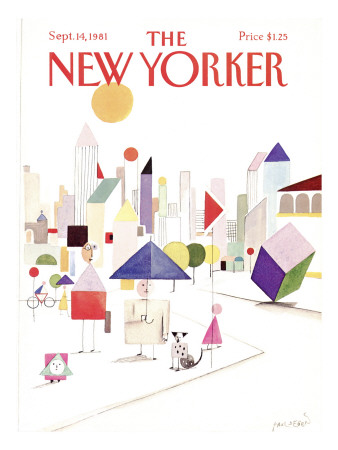 The New Yorker Cover - September 14, 1981 by Paul Degen Pricing Limited Edition Print image