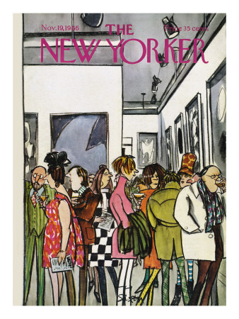 The New Yorker Cover - November 19, 1966 by Charles Saxon Pricing Limited Edition Print image