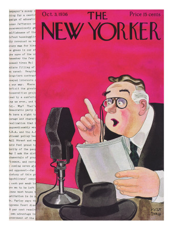 The New Yorker Cover - October 3, 1936 by Robert J. Day Pricing Limited Edition Print image