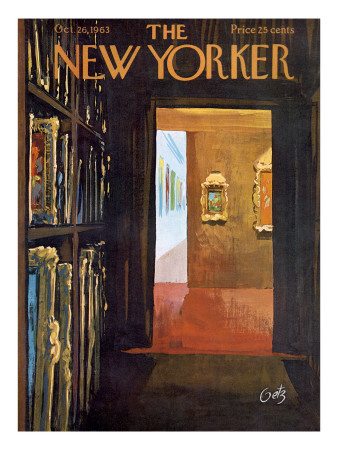 The New Yorker Cover - October 26, 1963 by Arthur Getz Pricing Limited Edition Print image