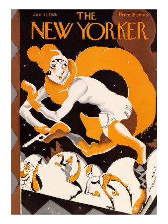 The New Yorker Cover - January 23, 1926 by James Daugherty Pricing Limited Edition Print image
