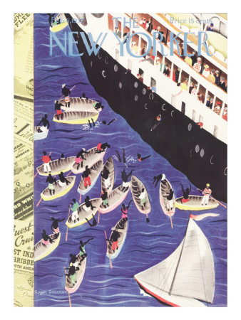 The New Yorker Cover - February 6, 1937 by Roger Duvoisin Pricing Limited Edition Print image