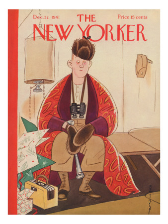 The New Yorker Cover - December 27, 1941 by Rea Irvin Pricing Limited Edition Print image