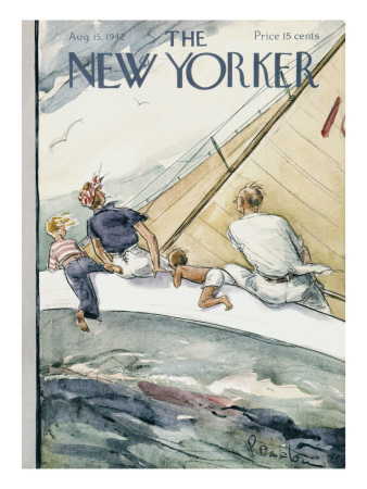 The New Yorker Cover - August 15, 1942 by Perry Barlow Pricing Limited Edition Print image