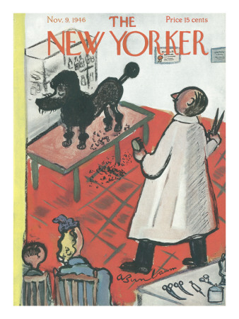 The New Yorker Cover - November 9, 1946 by Abe Birnbaum Pricing Limited Edition Print image