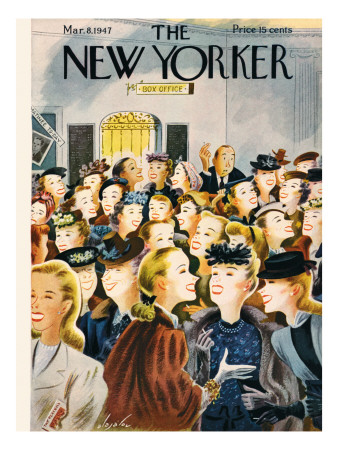 The New Yorker Cover - March 8, 1947 by Constantin Alajalov Pricing Limited Edition Print image