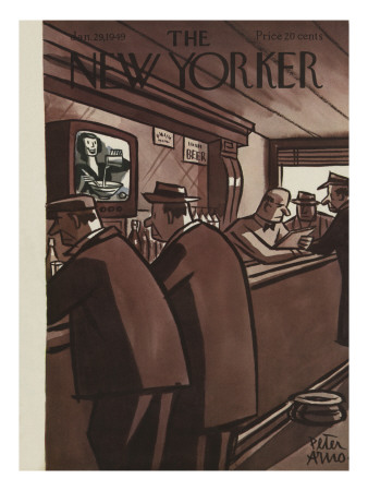 The New Yorker Cover - January 29, 1949 by Peter Arno Pricing Limited Edition Print image