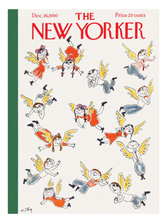 The New Yorker Cover - December 16, 1950 by William Steig Pricing Limited Edition Print image