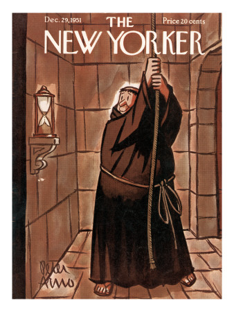 The New Yorker Cover - December 29, 1951 by Peter Arno Pricing Limited Edition Print image