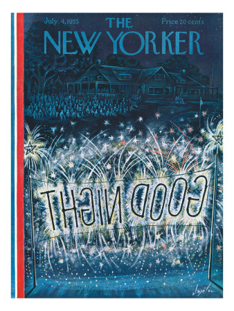 The New Yorker Cover - July 4, 1953 by Constantin Alajalov Pricing Limited Edition Print image