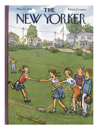 The New Yorker Cover - May 10, 1958 by Perry Barlow Pricing Limited Edition Print image