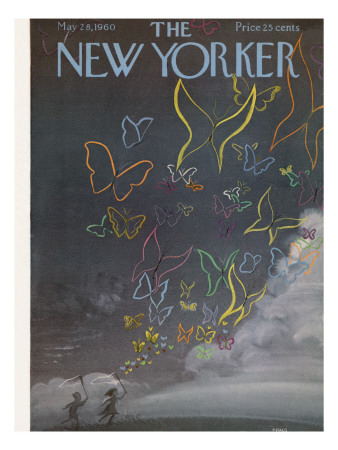 The New Yorker Cover - May 28, 1960 by Robert Kraus Pricing Limited Edition Print image