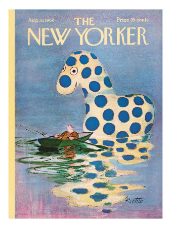 The New Yorker Cover - August 10, 1968 by Mischa Richter Pricing Limited Edition Print image