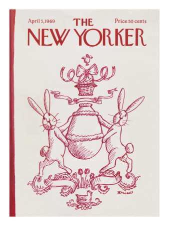 The New Yorker Cover - April 5, 1969 by Frank Modell Pricing Limited Edition Print image