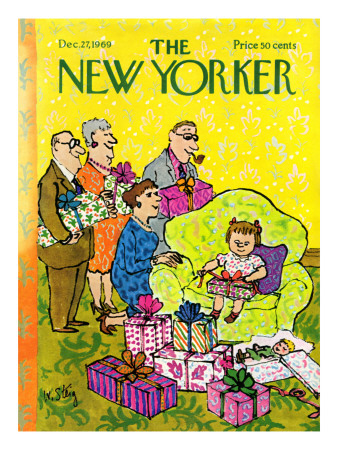 The New Yorker Cover - December 27, 1969 by William Steig Pricing Limited Edition Print image