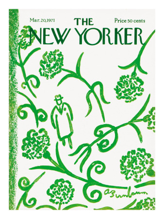 The New Yorker Cover - March 20, 1971 by Abe Birnbaum Pricing Limited Edition Print image