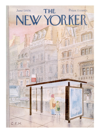 The New Yorker Cover - June 7, 1976 by Charles E. Martin Pricing Limited Edition Print image