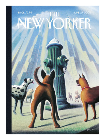 The New Yorker Cover - June 27, 2005 by Eric Drooker Pricing Limited Edition Print image