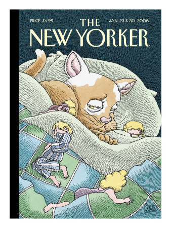 The New Yorker Cover - January 23, 2006 by Gahan Wilson Pricing Limited Edition Print image