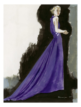 Vogue - March 1934 by Pierre Mourgue Pricing Limited Edition Print image