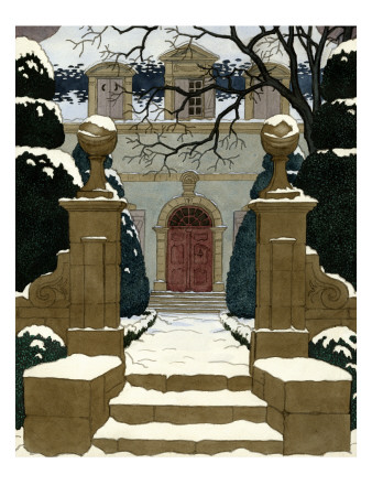 House & Garden - December 1930 by Pierre Brissaud Pricing Limited Edition Print image