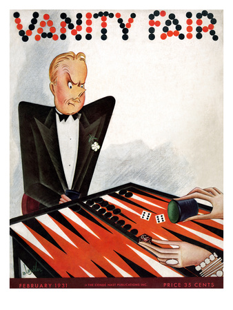 Vanity Fair Cover - February 1931 by Constantin Alajalov Pricing Limited Edition Print image