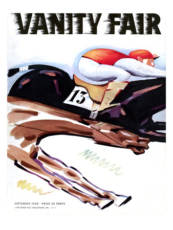 Vanity Fair Cover - September 1935 by Charlot Pricing Limited Edition Print image