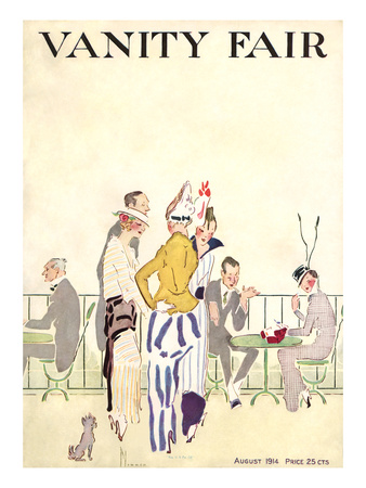 Vanity Fair Cover - August 1914 by Ethel M. Plummer Pricing Limited Edition Print image