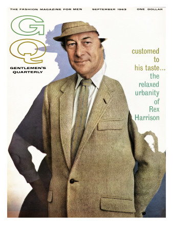 Gq Cover - September 1963 by Chadwick Hall Pricing Limited Edition Print image