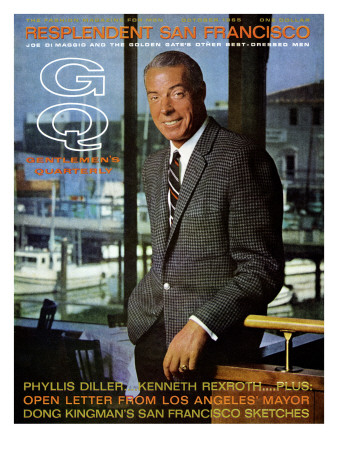 Gq Cover - October 1965 by Leonard Nones Pricing Limited Edition Print image