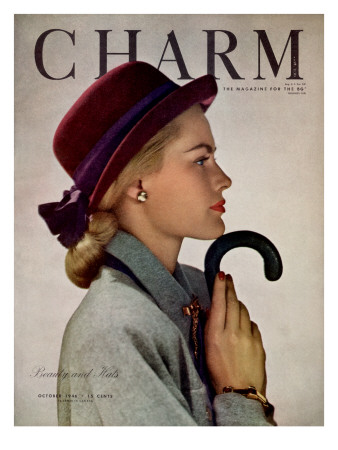 Charm Cover - October 1946 by Hal Reiff Pricing Limited Edition Print image
