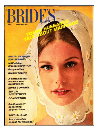 Brides Cover - April 1966 by George Barkentin Pricing Limited Edition Print image