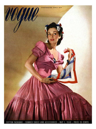 Vogue Cover - May 1940 by Horst P. Horst Pricing Limited Edition Print image