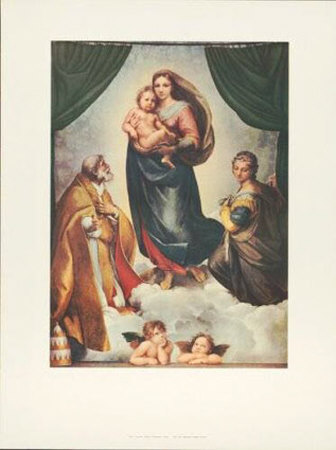 Sixtinische Madonna by Raphael Pricing Limited Edition Print image