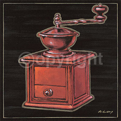 Coffee Grinder by Anthony Loy Pricing Limited Edition Print image
