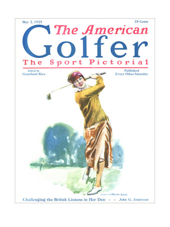 The American Golfer May 2, 1925 by James Montgomery Flagg Pricing Limited Edition Print image
